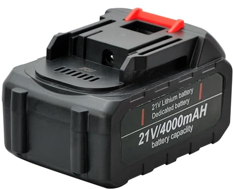 MAXMAN 21V 4.0Ah Replacement Battery for Weed Wacker, Grass Trimmer, String Trimmer, Hedge Trimmer - Lithium Ion Fast Charging Long Runtime