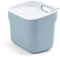 CURVER | Poubelle à Tri Ready to Collect 5 l, Bleu/Gris, 100% Matière Recyclée, 25 * 18,6 * 20,3 Cm