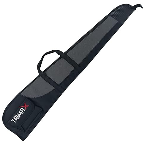 Trimax Funda de carabina Negra y Gris (115cm) | Funda para Proteger Armas largas. Funda para ecopetas de protección (115cm)