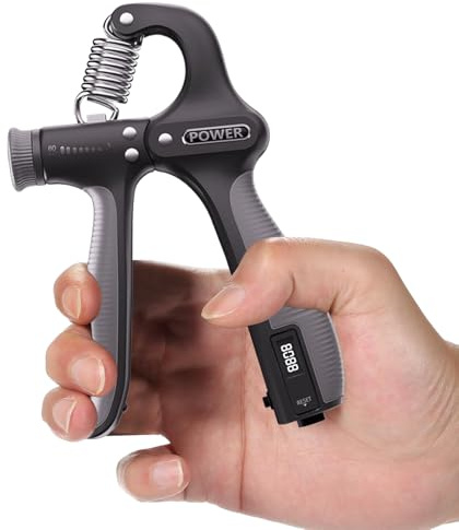 Allenatore Per Di Presa,Allenatore Avambraccio Regolabile 5-59 Kg - Gripper Digitale Per Allenamento Della Mano | Arrampicata Tennis Boxe Pazienti Anziani Donne Uomini Adulti Palestra Casa