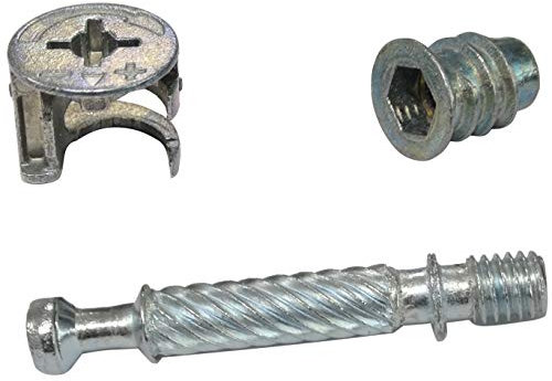 AERZETIX: 30 insiemi perno raccordo montaggio rastex pannello 18mm mobile manicotto caviglia in metallo C41554