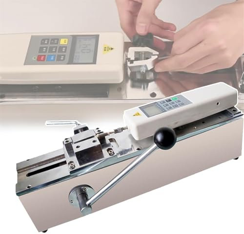 ZHIXUMM Medidor De Empuje Y TraccióN Digital Horizontal Manual, Medidor De Fuerza Digital PortáTil De 500 N, Recorrido Efectivo De 150 Mm, para Equipo De Prueba De Fuerza De TraccióN Hph De TraccióN