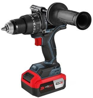 Taladro percutor WORGRIP 20V brushless batería 4.0Ah