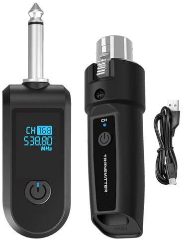 Adattatore Per Microfono Wireless Convertitore Audio Senza Fili Per