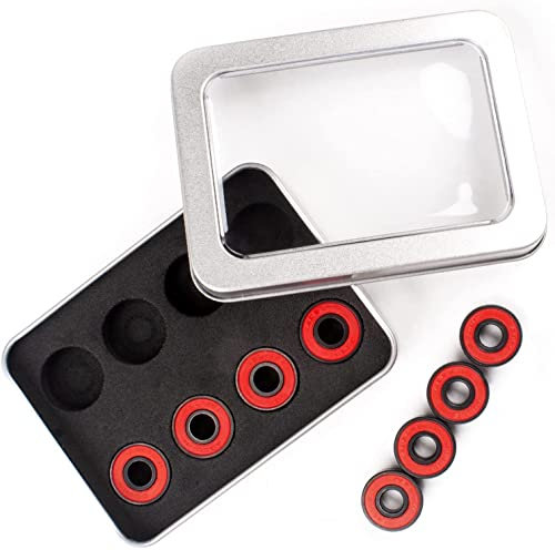 Senston Kugellager ABEC 11, 8 Stück Bearings für Skateboard, Roller, Inline Skates