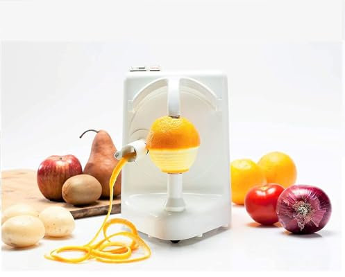 pelamatic Orange Peeler Profesional, pelador de frutas y hortalizas acero inoxidable Eléctrica, Blanco 2022, OPP-002