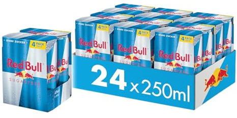 Red Bull Sugarfree - 4 Pack Tray (6x4) (250ML)