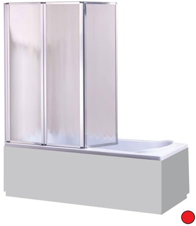 PARETINA DF/7 MÉTACRYLÉ HAUTEUR 140X130 BLANC