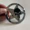 3D Skull Stern Metall Emblem Badge Aufkleber Auto Punisher Kfz Sticker passend für Jeep Land Rover (Silber schwarz)