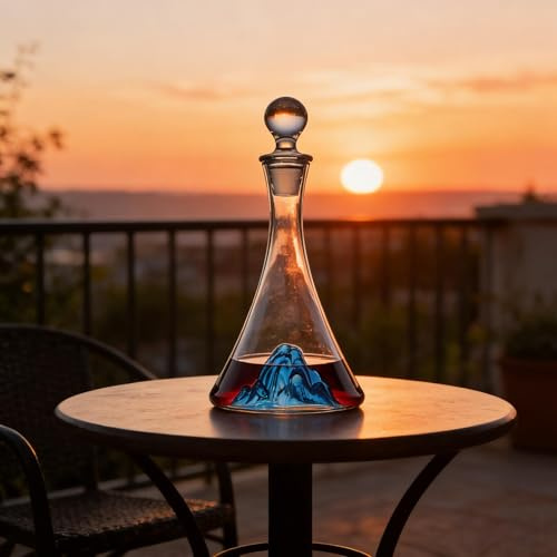 Wine Carafe Filter Dispenser Aerator Red Wine Water Jug Whisky Decanter Gifts for Housewarming Rum Alcohol Home Bar