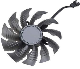 QUEENYARD Ventola di raffreddamento della scheda grafica 4pin DC12V per RTX3070ti 3080 3090 Efficace gestione del calore nei sistemi informatici T129215SU Desktop ventola della scheda grafica