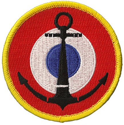 Patche Ecusson Marine Nationale Française Patch Scratch Auto Agrippant Brodé