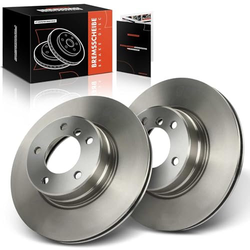Frankberg Bremsscheibensatz inkl. 2x Bremsscheiben Vorne Belüftet Ø310mm Kompatibel mit 5er E60 5er Touring E61 Replace# 34116764021