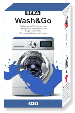 DEKA Waschmaschinenfarbe Wash & Go für 500g Stoff - Jeans