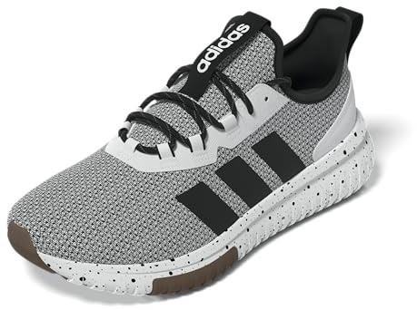 adidas Men's Kaptir 4.0, White/Black/Gum, 6.5