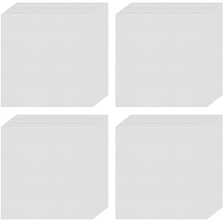 QUARKZMAN 100Pcs Feuilles d'Aluminium 6 x 6 Pouce Argenté Grille Fine | pour Bonbons, Papier d'Aluminium pour Emballage de Bonbons au Caramel, Emballages de Barres de Chocolat