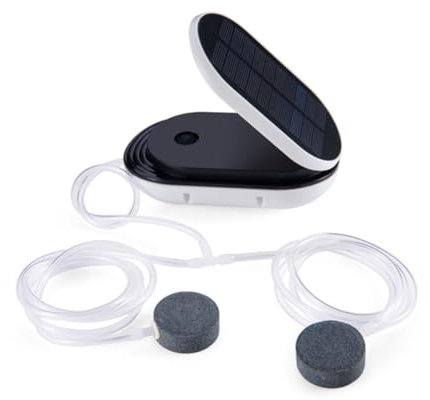 Mikikit 3 Sauerstoffpumpe Für Fischbecken Luftpumpe Für Fischbecken Sauerstoffpumpe Für Aquarien Aquariumluftpumpe Luftpumpe