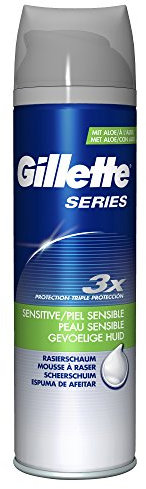 Gillette Series Rasierschaum für sensitive Haut, 250 ml
