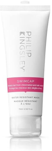 Philip Kingsley | Swimcap - Chlorine Hair Protection Water Resistant Mask | Swim Hair Mask, Protects Hair from Chlorine, Salt Water and Heat Damage | Hair Colour Protection Products | 75ml