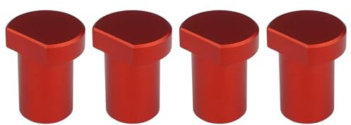 Set di 4 panchine in alluminio per cani, banchi da lavoro, pioli per frenare e piallare stabili, con fori da 19 mm o 20 mm