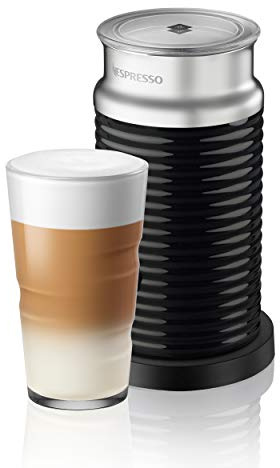 Nespresso Aeroccino 3 Milk Frother, Automatic Hot and Cold Foam for Lattes and Cappuccinos