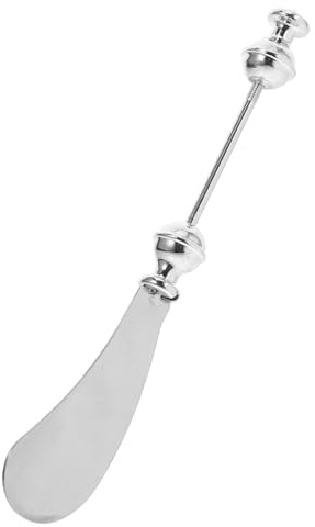VALICLUD Couteau à Beurre en Acier Inoxydable 1 PC Spatule à Fromage et Racloir Multifonction pour Tartiner Crème Confiture Fromage – Outil Cuisine Ergonomique Résistant et Facile à