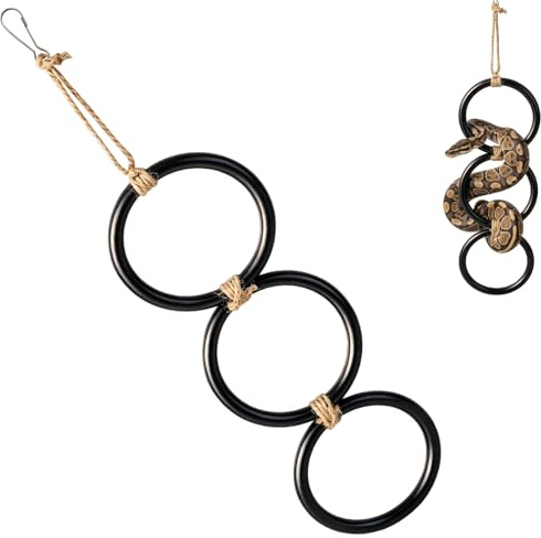 Snake Climbing Rings, Snake Accessories for Vivarium, Reptile Accessories