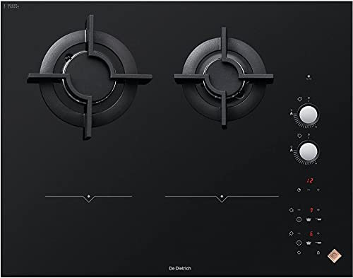 DE DIETRICH DPI7602BM Table de cuisson mixte Noir