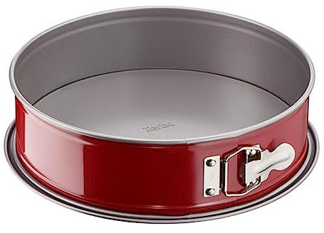 TefalJ 1641214 Delibake Moule A Charnière 23 cm Acier Rouge Carbone