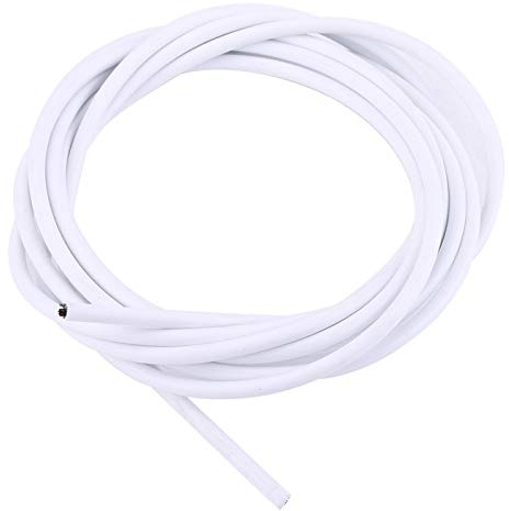 Cavo da 3,0 m per leve del cambio della bicicletta Cavi del freno del deragliatore Tubo del cavo del cavo del cambio del cambio della bici da strada da 4 mm Tubo della linea del cavo(bianca)