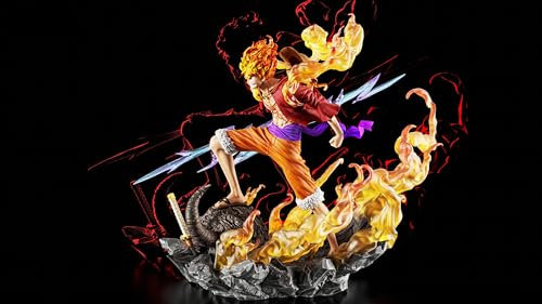 Figura de mono D. Luffy, escala 1/6, kit de garaje pintado y completo, venta limitada L.S, estatua (versión estándar)