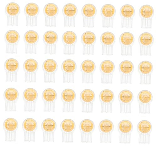 GLEAVI 200pcs Telephone Wire Connector Network Cable Terminal Blocks Wire Connectors for Home Electrical Projects