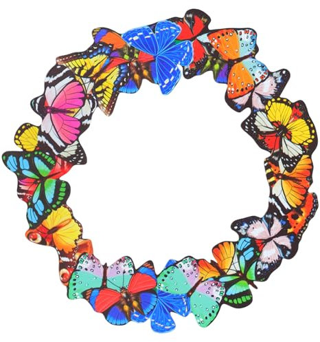 JOINPAYA Colgante De De Mariposas De Hierro Decoración De Pared Mariposas De Pared Para Sala De Estar