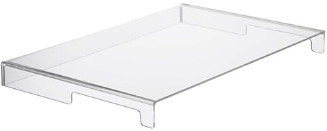 Alipis Protector de Teclado Acrílico Transparente para Ordenador Portátil de 14 Pulgadas, Cubierta Antipolvo Resistente al Agua, Tamaño 35x25x3 Cm, Adecuado para Uso en Oficina y Hogar,