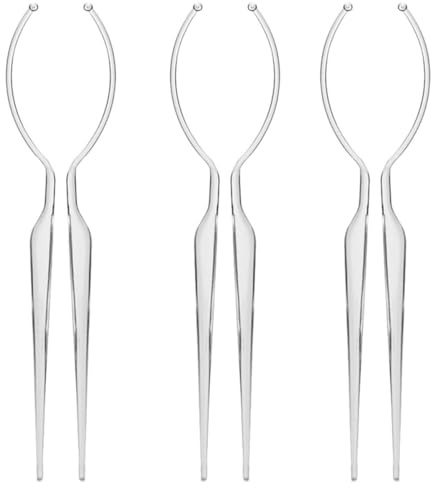 KJHBV 6piezas Soporte para Pestañas Postizas Transparente Diseño Resistente para Exhibición y Aplicación Tiendas de Cosméticos
