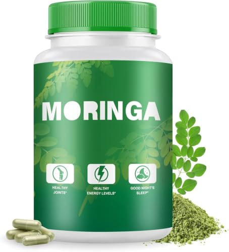 Polvo puro de moringa, energía y apoyo inmunológico | Salud intestinal