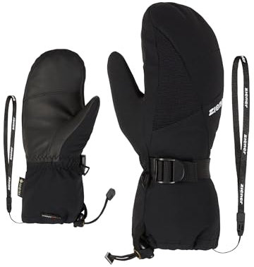 Ziener Kinder LANIC Ski-Fäustling/Wintersport | wasserdicht atmungsaktiv, black, 5,5