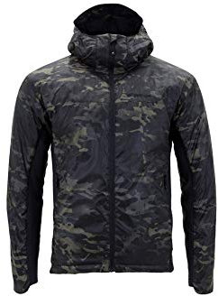 Carinthia G-Loft TLG Jacket Multicam Black, Ultra leichte atmungsaktive winddichte Herren Thermo-Jacke für Sport, Fahrrad, Training oder Jogging im Winter, L