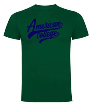 AMERICAN COLLEGE USA Tröja tröja med tryck varma kläder blandade män och kvinnor casual modell ACSCW6 Navy 8ÅR, Färg: blå, XXL