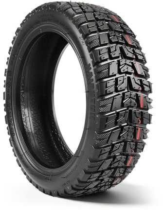 SYACHI 10×2.75-6.5 Neumático Tubeless, 10 Pulgadas Ruedas Patinete Eléctrico para Smartgyro Speedway 5,Dualtron 3,Max G30, Neumáticos de Repuesto Antipinchazos (1PCS)