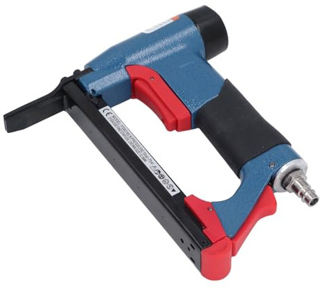 Pneumatic Staple Gun 1/4 to 5/8 Inch, 140-Capacity