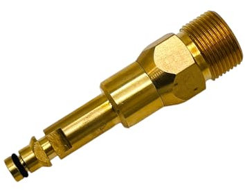 M&M Smartek Adaptador Quick-Click apto para mangueras de alta presión con M22 x 1,5 IG – para Kärcher, Kränzle, etc. – aprox. 8,5 cm de largo