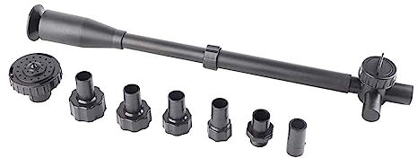 GOTOTOP Springbrunnenpumpe, 2 Düsen Springbrunnenpumpen-Kit Vogelbadbrunnen Bewässerung im Freien Tauchpumpe für Teich, Pool, Garten, Aquarium, Aquarium