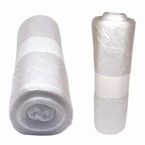 KOUSEL Rollo de plástico 4mx25m(100m) 10 MICRAS Protector cubretodo -Rollo pintores profesionales para cubrir muebles, suelo. 10 micras de espesor (Plástico grueso y resistente a polvo y humedad (2)