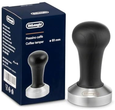De'Longhi DLSC080 Black Wood Espresso Coffee Tamper