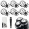 6 Pack SH30/50/52 Replacement Shaver Heads Compatible with Philips, for Shaver Series 5000 6000 (Except S55xx S6600 & S6800)/Series AT8xx/AT7xx/PT7xx/PT8xx with Cleaning Brush