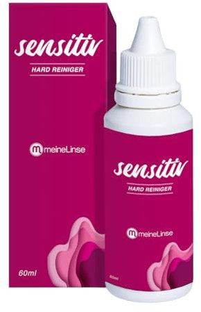 meineLinse sensitiv hard Linsenreiniger für harte und formstabile Kontaktlinsen 60 ml