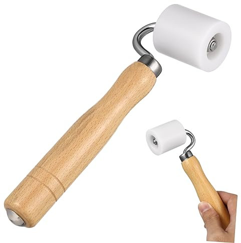 Housoutil Rollador De Empapelar Para Juntas De Metal y Papel Tapiz Duradero Pom y Madera
