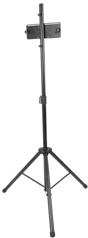 Bamjour Soporte para Diana de Dardos, Soporte para Diana de Acero Inoxidable, Ajustable y Trípode para Dardos Resistente con Kit de Montaje Simple para Juegos en Interiores y Exteriores
