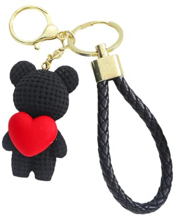 Bag Keychain Bear, Bear Nyckelringar 3D Ornaments Hänge Nyckelringar | -tema Förtjusande kul Dekorativ Söta tillbehör Barnfestfavoriter för handväska Väska Charmhänge